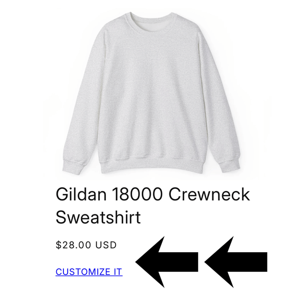 Click the Customize button