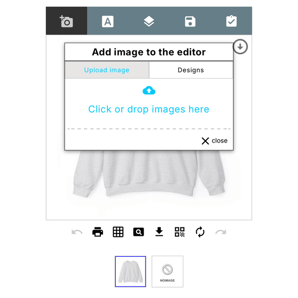 Upload your design file