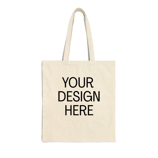 Custom Cotton Canvas Tote Bag